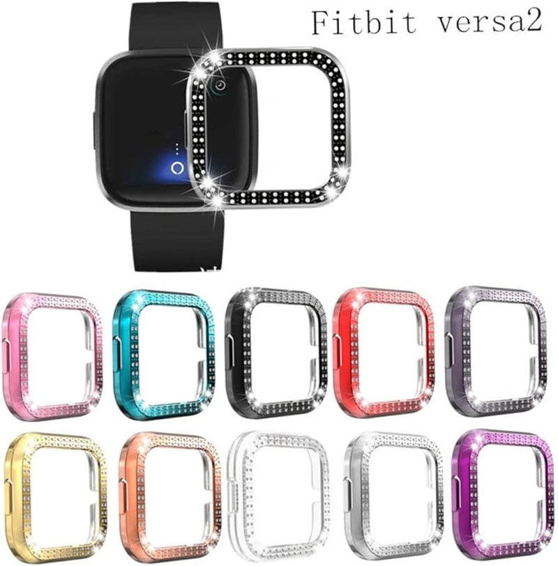 Balacoo Luxury Double Row Diamond Protective Watch Case Cover Frame - Image 3